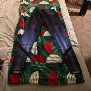 Stylish Black and Blue Joggers